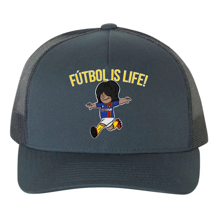 Futbol Is Life! Yupoong Adult 5-Panel Trucker Hat