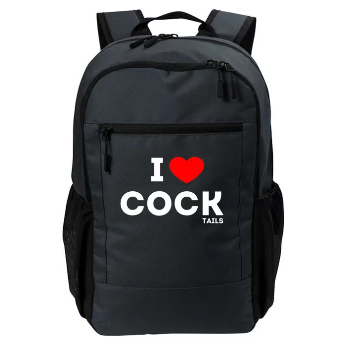 Funny I Love Cocktails Drinking Pun Gift Daily Commute Backpack