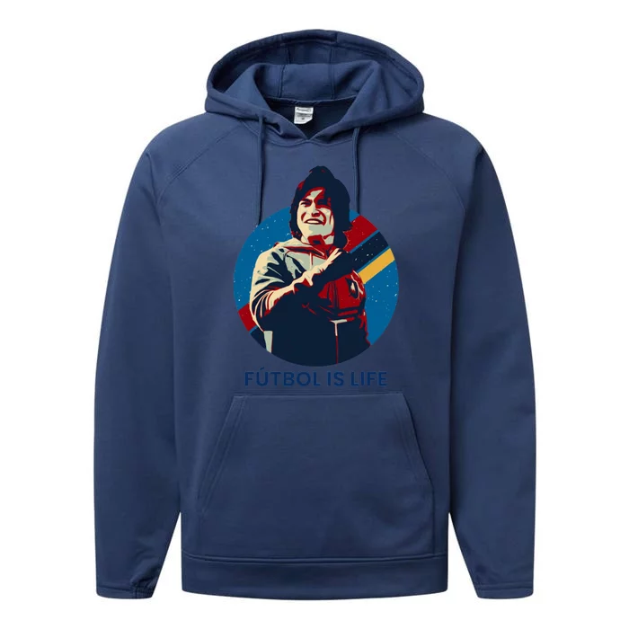 FUTBOL IS LIFE, Dani Rojas Fútbol Is Life Performance Fleece Hoodie