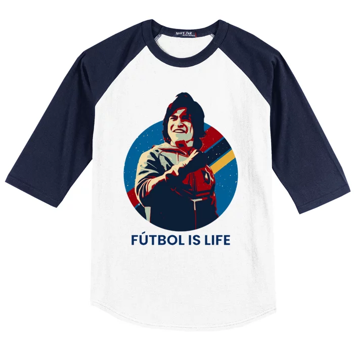 FUTBOL IS LIFE, Dani Rojas Fútbol Is Life Baseball Sleeve Shirt