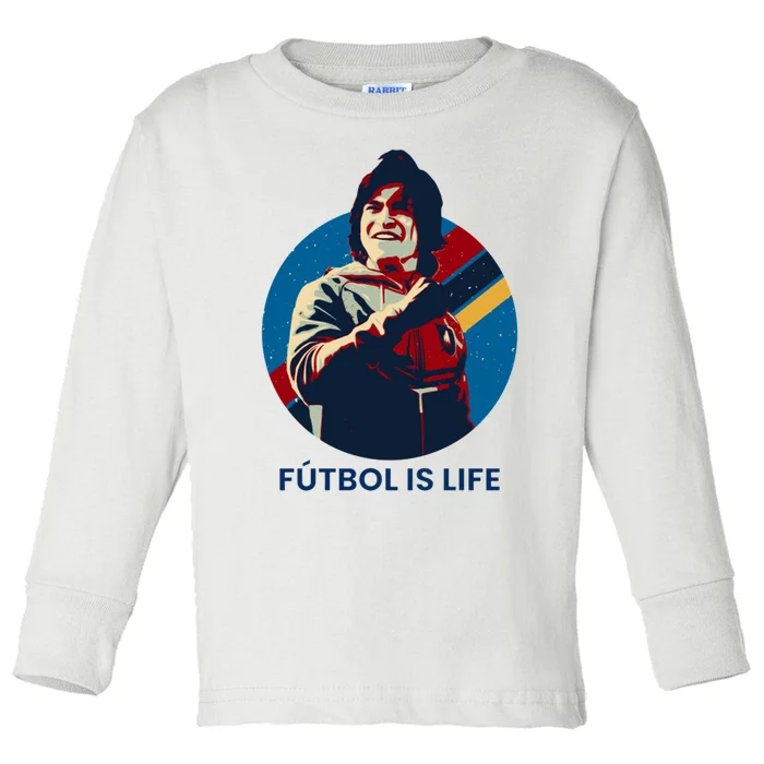 FUTBOL IS LIFE, Dani Rojas Fútbol Is Life Toddler Long Sleeve Shirt