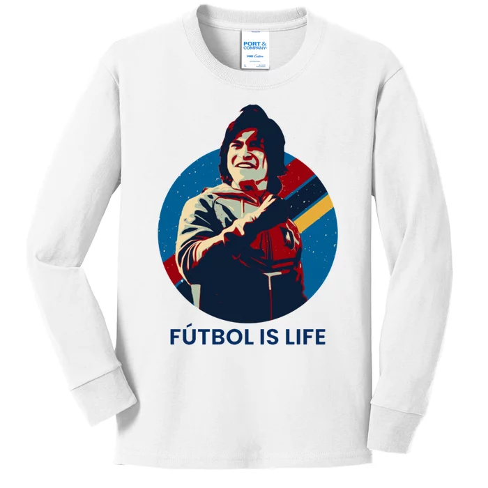 FUTBOL IS LIFE, Dani Rojas Fútbol Is Life Kids Long Sleeve Shirt