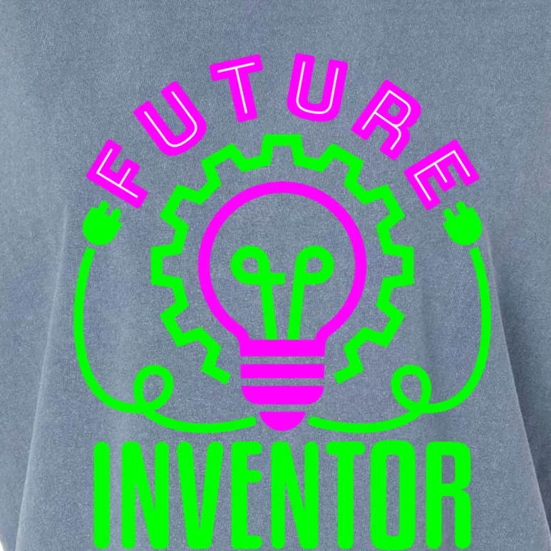 Future Inventor Love Inventing Innovator Science Stem Gift Garment-Dyed Women's Muscle Tee