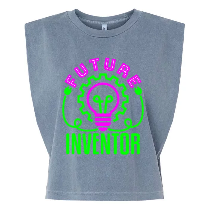 Future Inventor Love Inventing Innovator Science Stem Gift Garment-Dyed Women's Muscle Tee