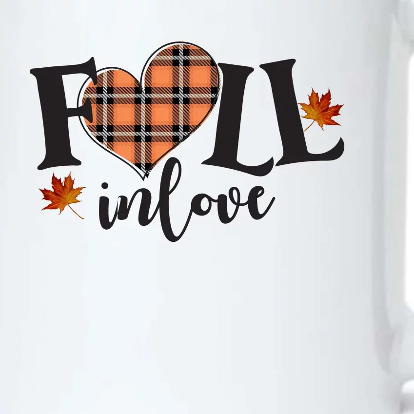 Fall In Love Cute Gift Black Color Changing Mug