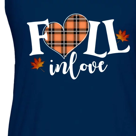 Fall In Love Cute Gift Ladies Essential Flowy Tank