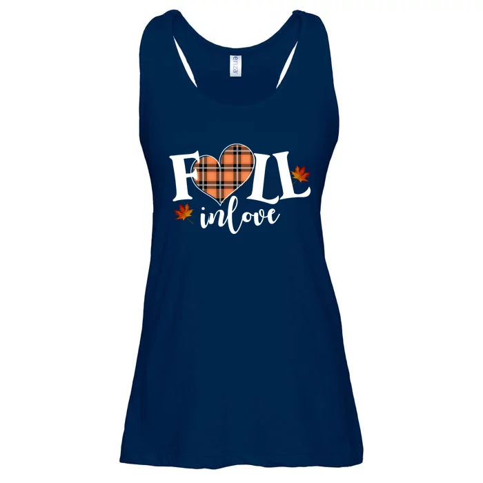 Fall In Love Cute Gift Ladies Essential Flowy Tank