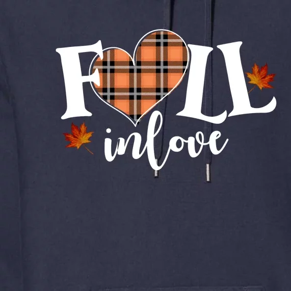 Fall In Love Cute Gift Premium Hoodie