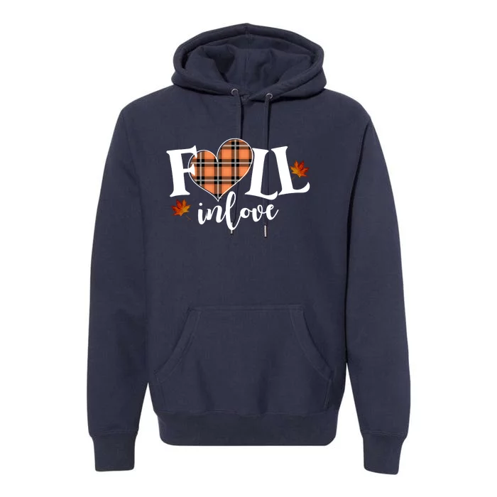 Fall In Love Cute Gift Premium Hoodie