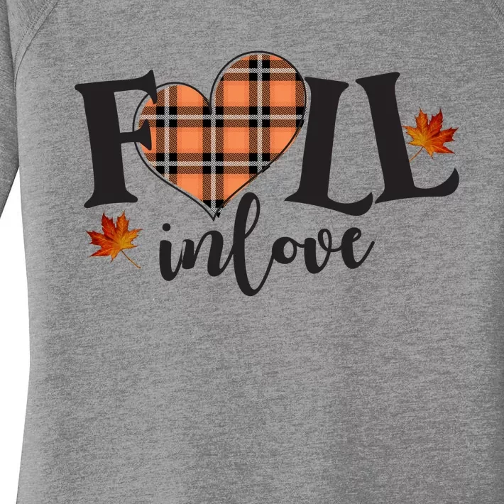 Fall In Love Cute Gift Women's Perfect Tri Tunic Long Sleeve Shirt