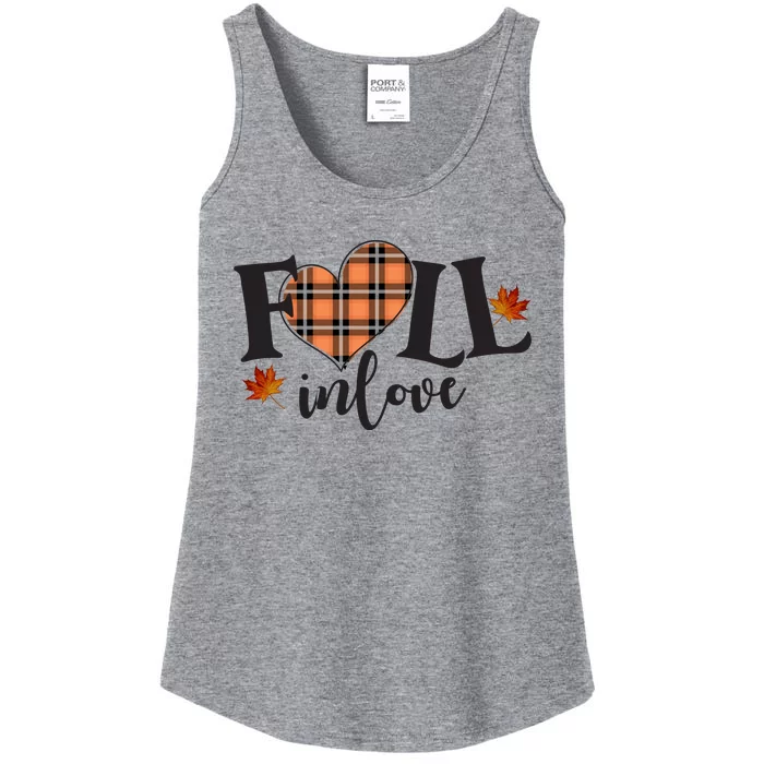 Fall In Love Cute Gift Ladies Essential Tank