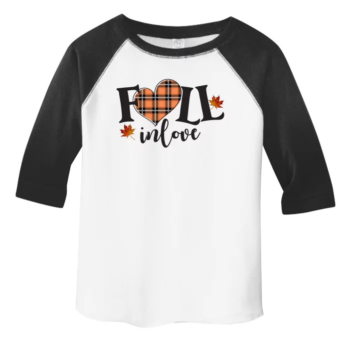 Fall In Love Cute Gift Toddler Fine Jersey T-Shirt