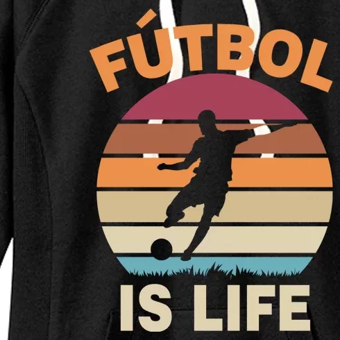 Futbol Is Life Women's Fleece Hoodie