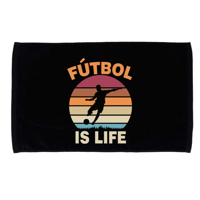 Futbol Is Life Microfiber Hand Towel