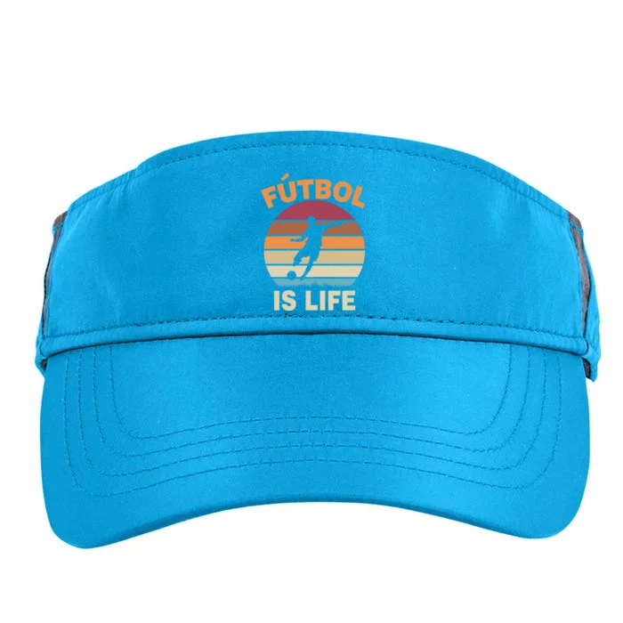 Futbol Is Life Adult Drive Performance Visor