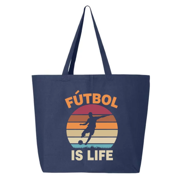 Futbol Is Life 25L Jumbo Tote