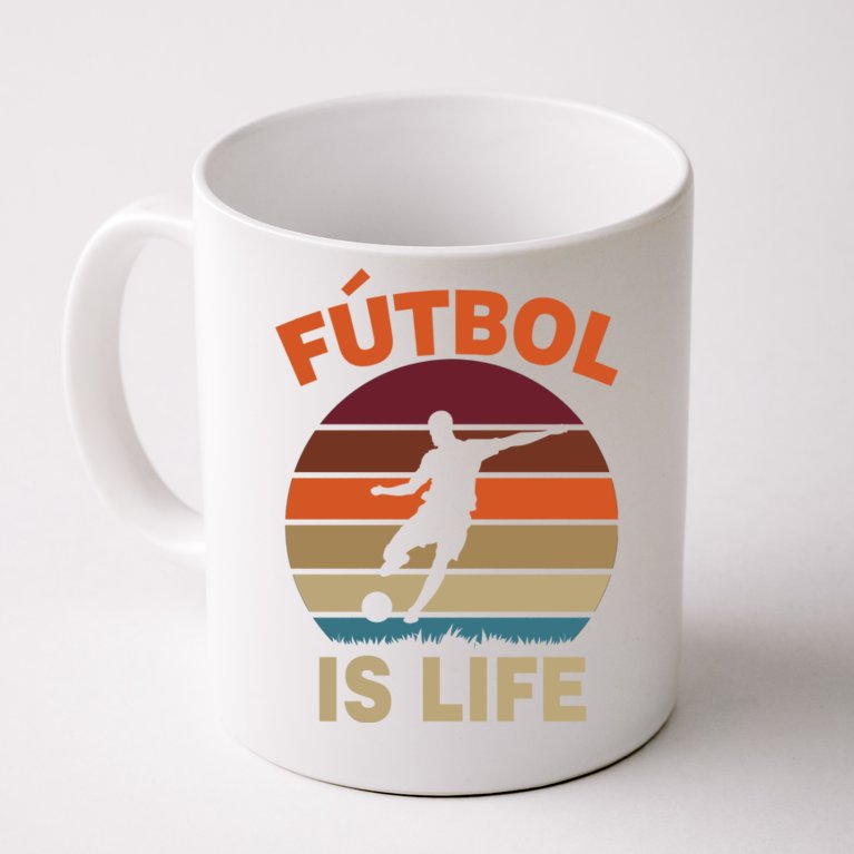 Futbol Is Life Coffee Mug