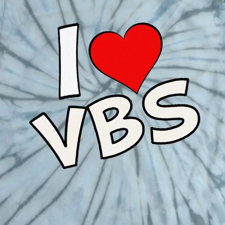 Funny I Love Vbs 2024 Vacation Bible School Archeology Tie-Dye T-Shirt