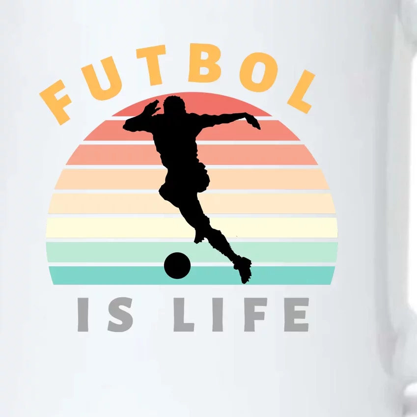 Futbol Is Life Black Color Changing Mug