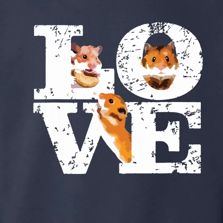 Funny I Love Hamsters Gift Cute Hamster Pet Lover Hamster Toddler Hoodie