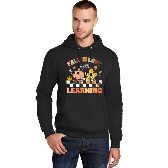 Fall In Love With Learning Thanksgiving Teacher Hoodie