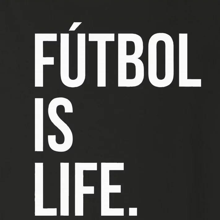 Futbol Is Life Toddler Long Sleeve Shirt