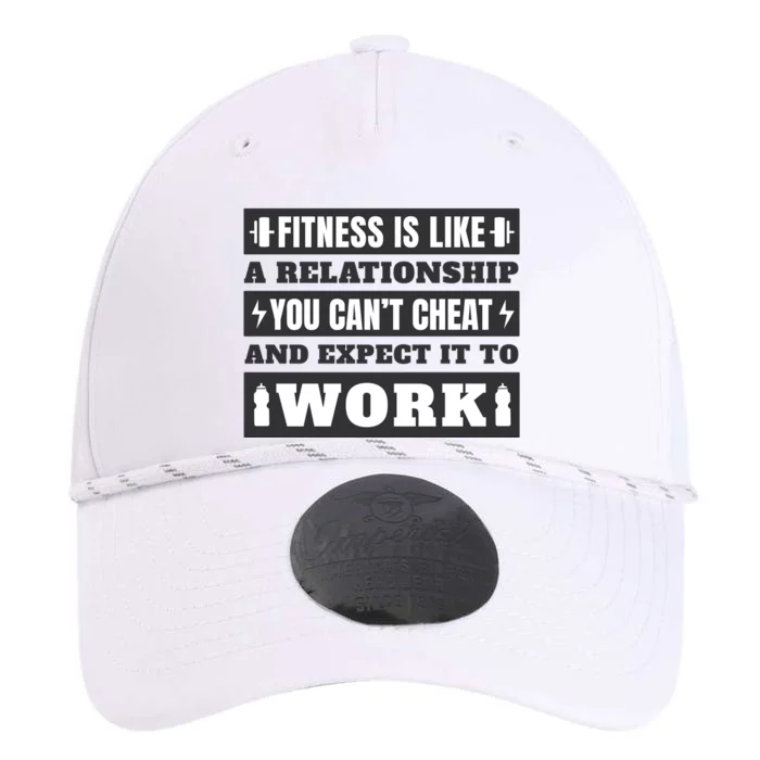 Fitness Is Like A Relationship You Can't Cheat Motivational Performance The Dyno Cap