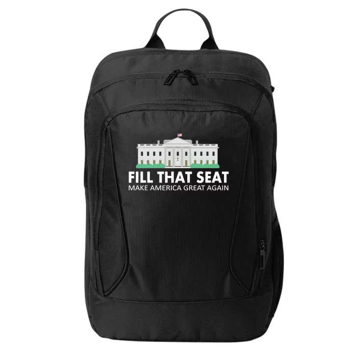 Fill That Seat Make America Great Again City Backpack