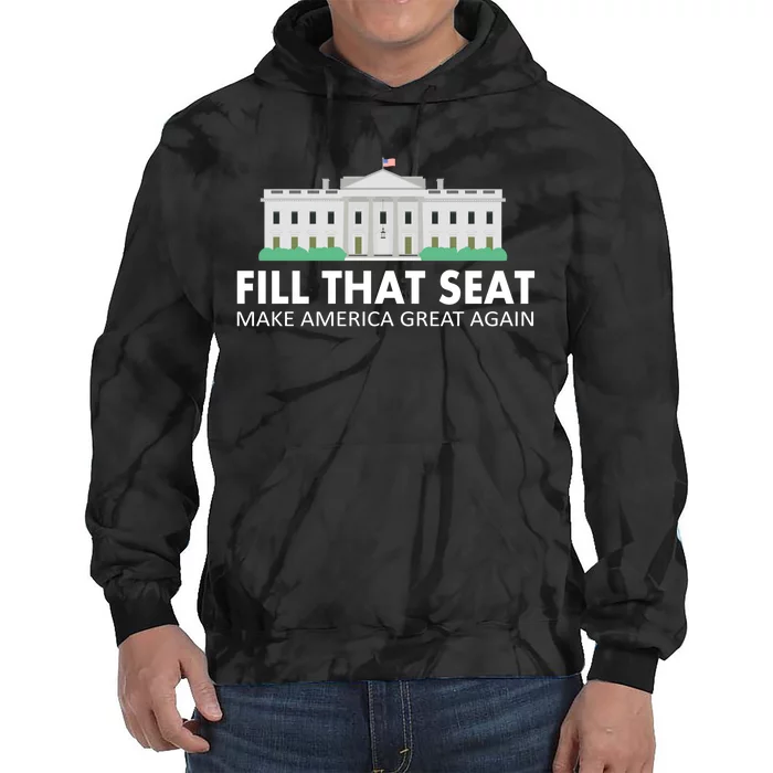 Fill That Seat Make America Great Again Tie Dye Hoodie