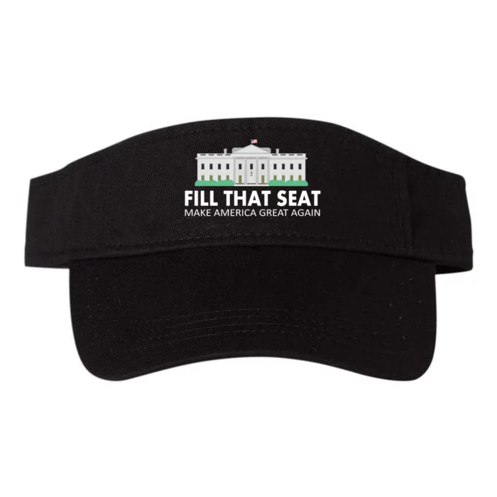 Fill That Seat Make America Great Again Valucap Bio-Washed Visor