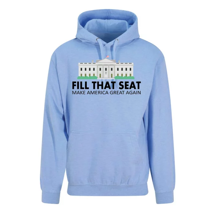 Fill That Seat Make America Great Again Unisex Surf Hoodie