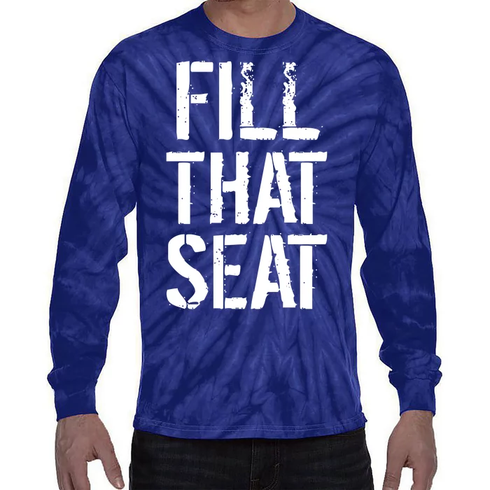 Fill That Seat Pro Trump Tie-Dye Long Sleeve Shirt