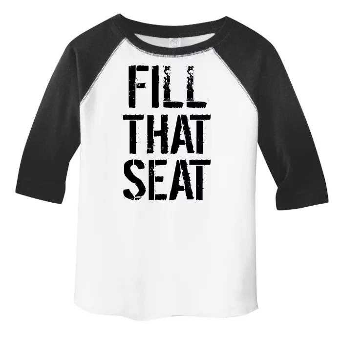 Fill That Seat Pro Trump Toddler Fine Jersey T-Shirt