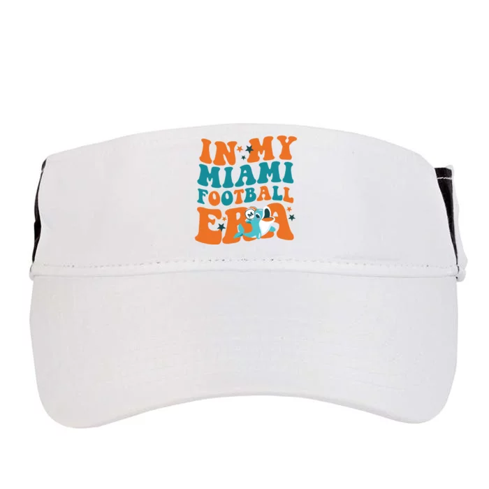 Football In My Miami Football Era Adult Drive Performance Visor