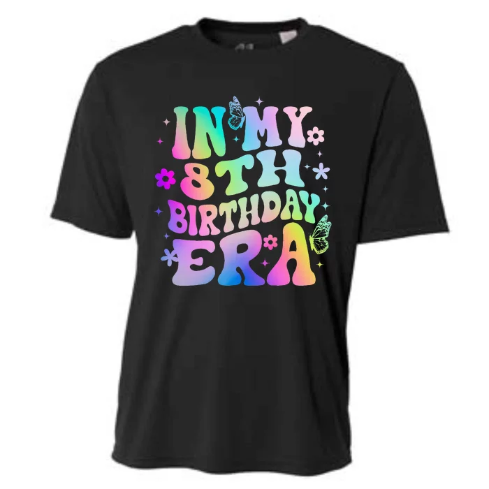 Funny In My 8th Birthday Era 8 Years Birthday Cooling Performance Crew T-Shirt