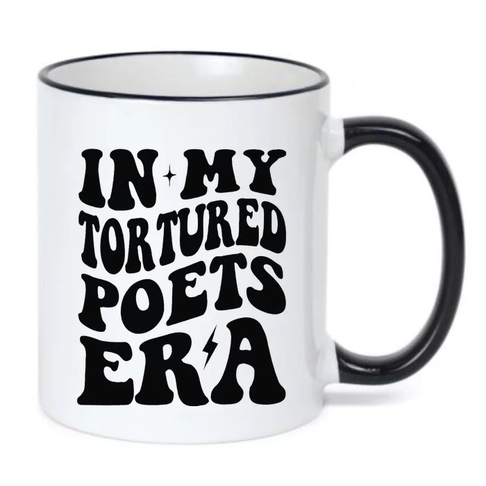 Funny In My Tortured Era In My Poet Era Gift Black Color Changing Mug