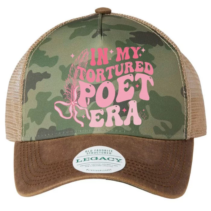 Funny In My Tortured Era Funny In My Poets Era Gift Legacy Tie Dye Trucker Hat