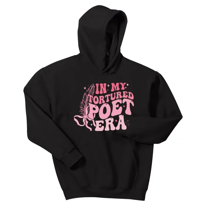 Funny In My Tortured Era Funny In My Poets Era Gift Kids Hoodie