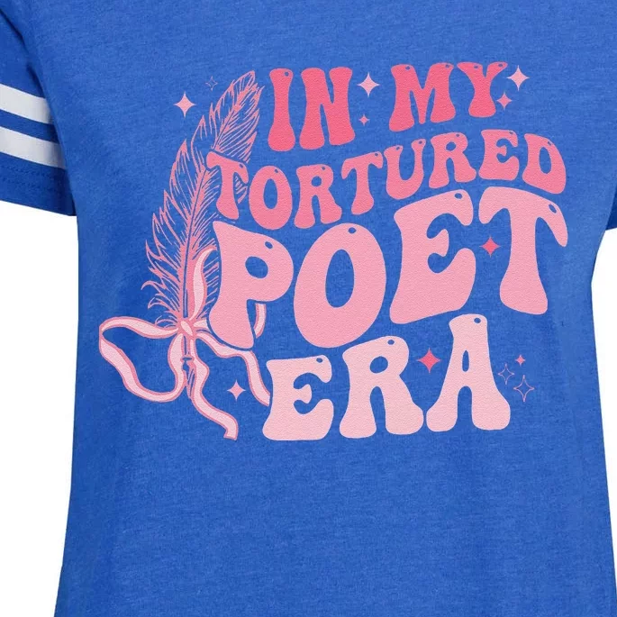 Funny In My Tortured Era Funny In My Poets Era Gift Enza Ladies Jersey Football T-Shirt