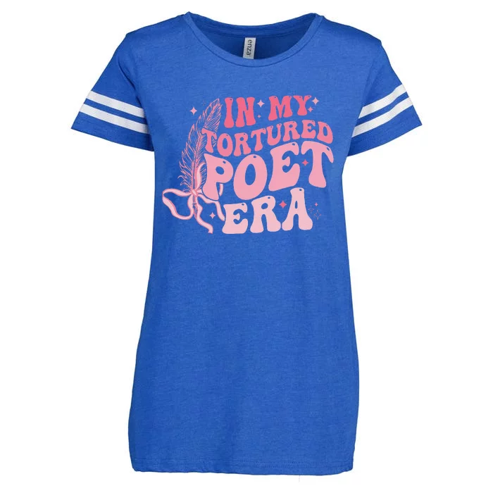 Funny In My Tortured Era Funny In My Poets Era Gift Enza Ladies Jersey Football T-Shirt