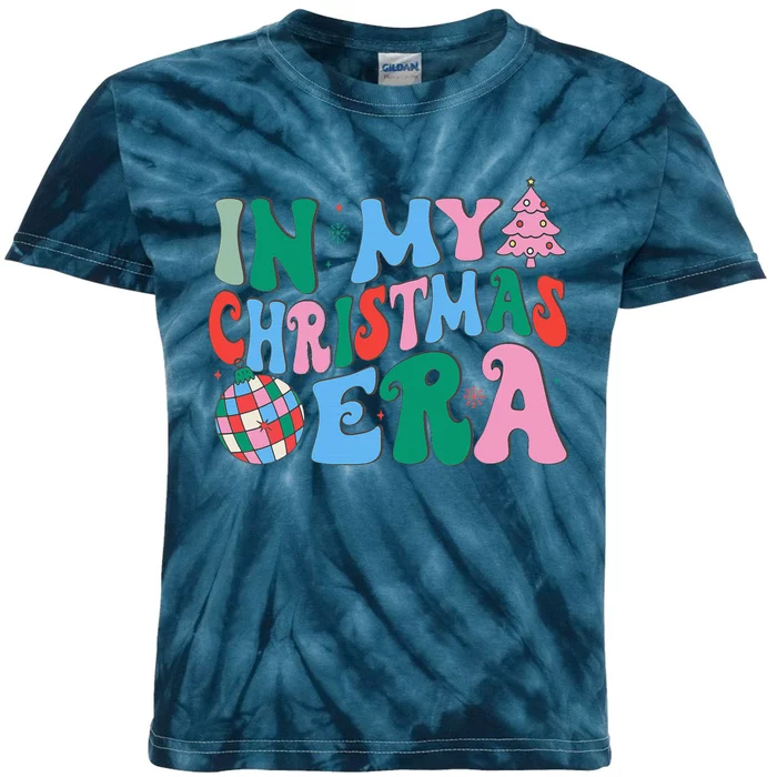 Funny In My Christmas Era Christmas Family Matching Xmas Kids Tie-Dye T-Shirt