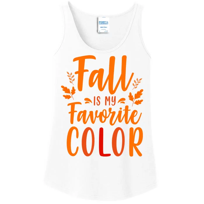 Fall Is My Favorite Color Ladies Essential Tank