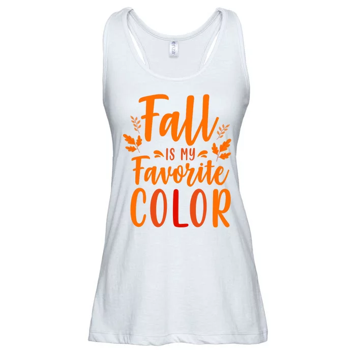 Fall Is My Favorite Color Ladies Essential Flowy Tank