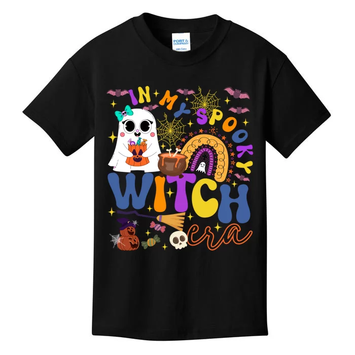 Funny In My Spooky Witch Era Halloween Kids T-Shirt