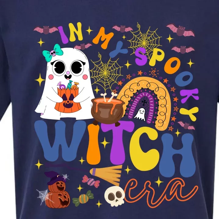 Funny In My Spooky Witch Era Halloween Sueded Cloud Jersey T-Shirt