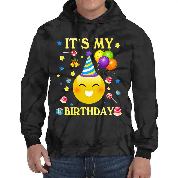 Funny It's My Birthday Cute Tie Dye Hoodie