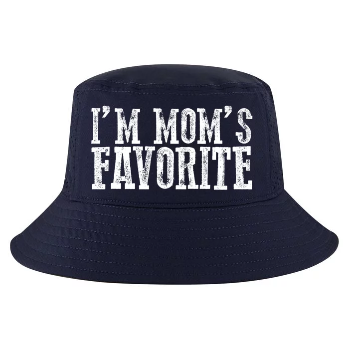 Funny Im Moms Favorite Gift Cool Comfort Performance Bucket Hat