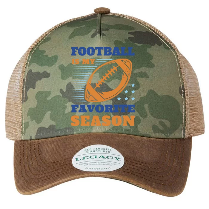 Football Is My Favorite Season Legacy Tie Dye Trucker Hat