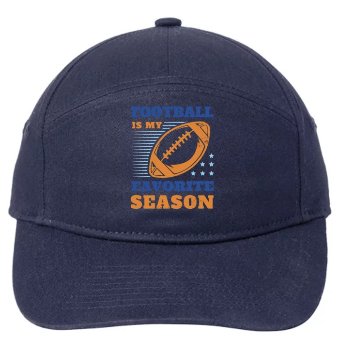 Football Is My Favorite Season 7-Panel Snapback Hat