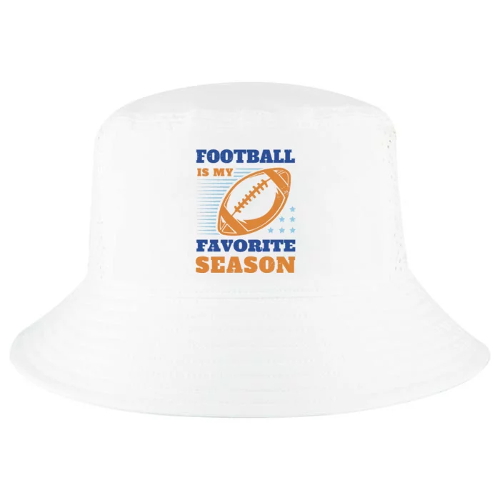 Football Is My Favorite Season Cool Comfort Performance Bucket Hat